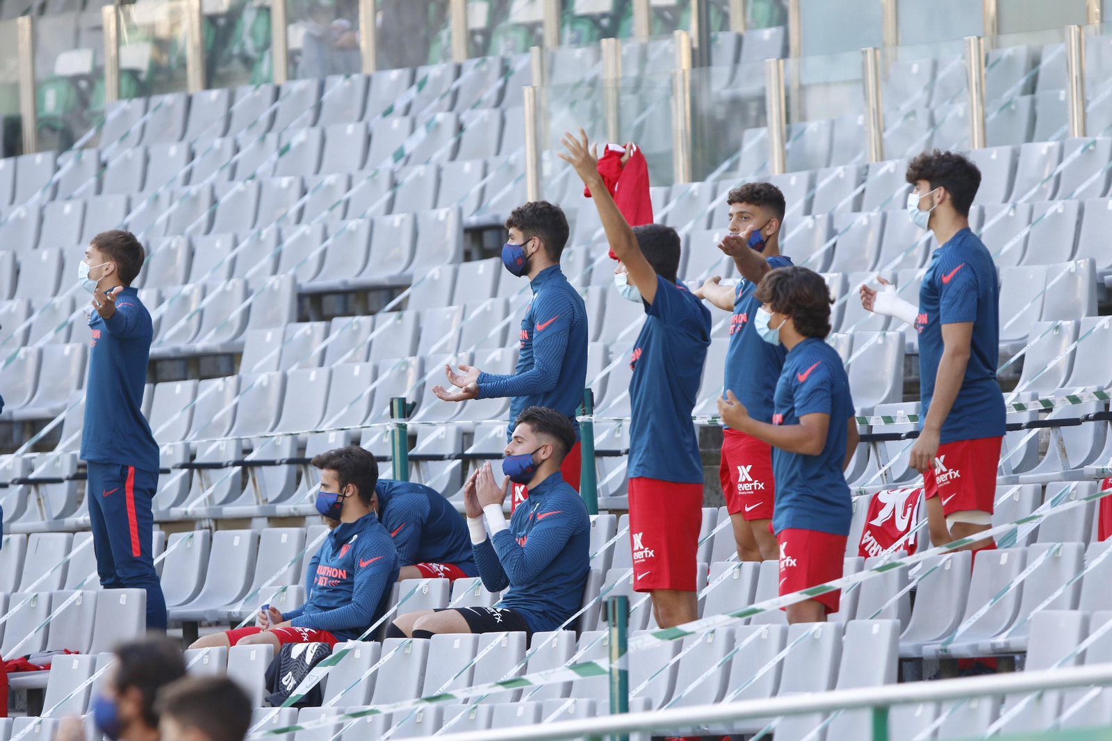 Las imágenes de la derrota del Córdoba CF ante el Sevilla Atlético