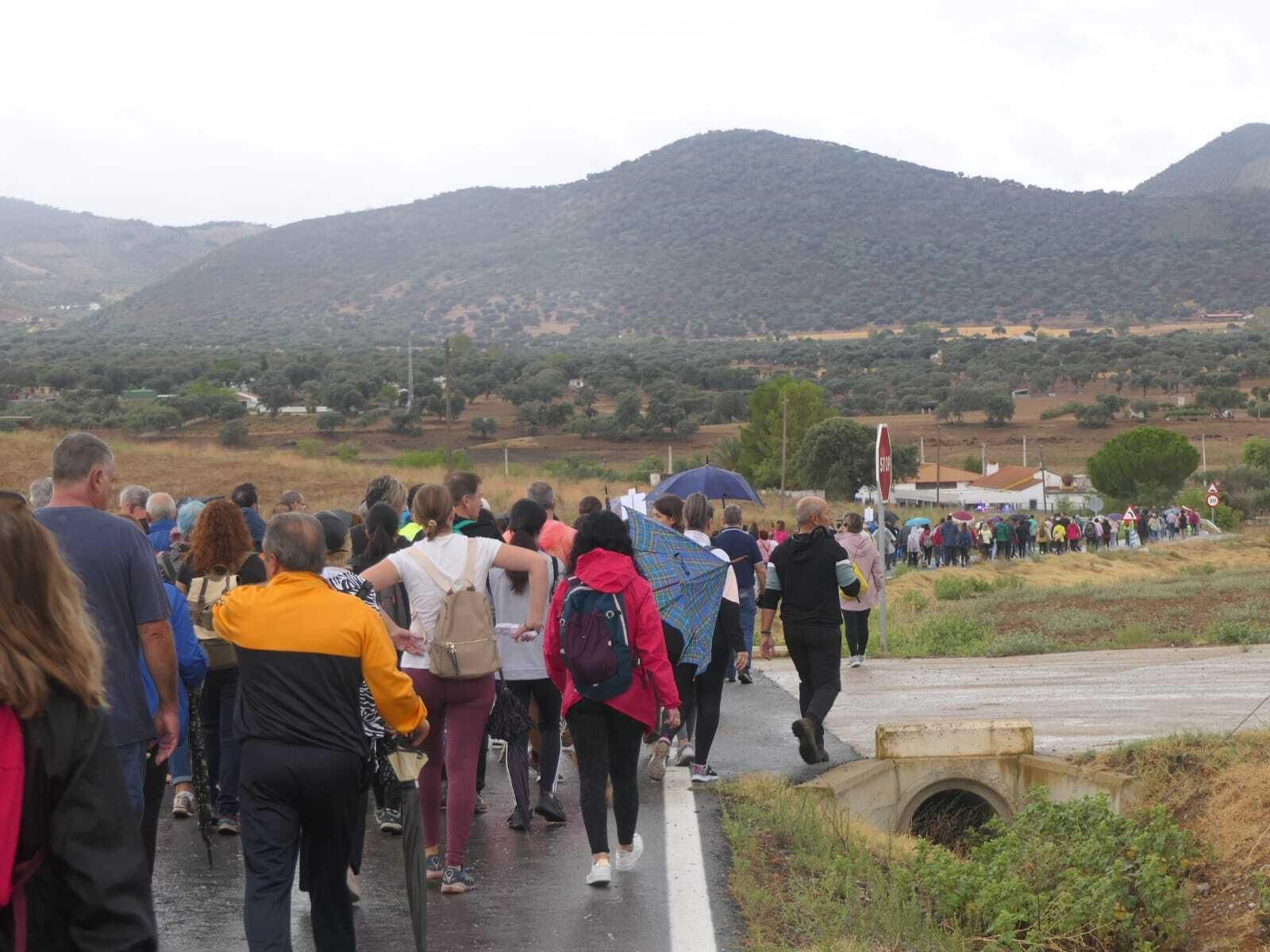 Las imágenes de la marcha a Sierra Boyera para exigir agua potable para el Norte de Córdoba