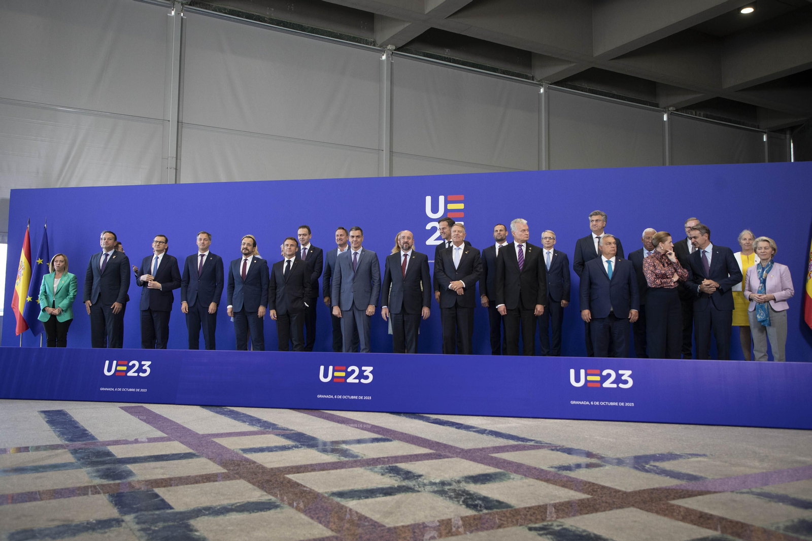 Las mejores imágenes del Consejo informal de los Jefes de Estado de la Unión Europea en Granada