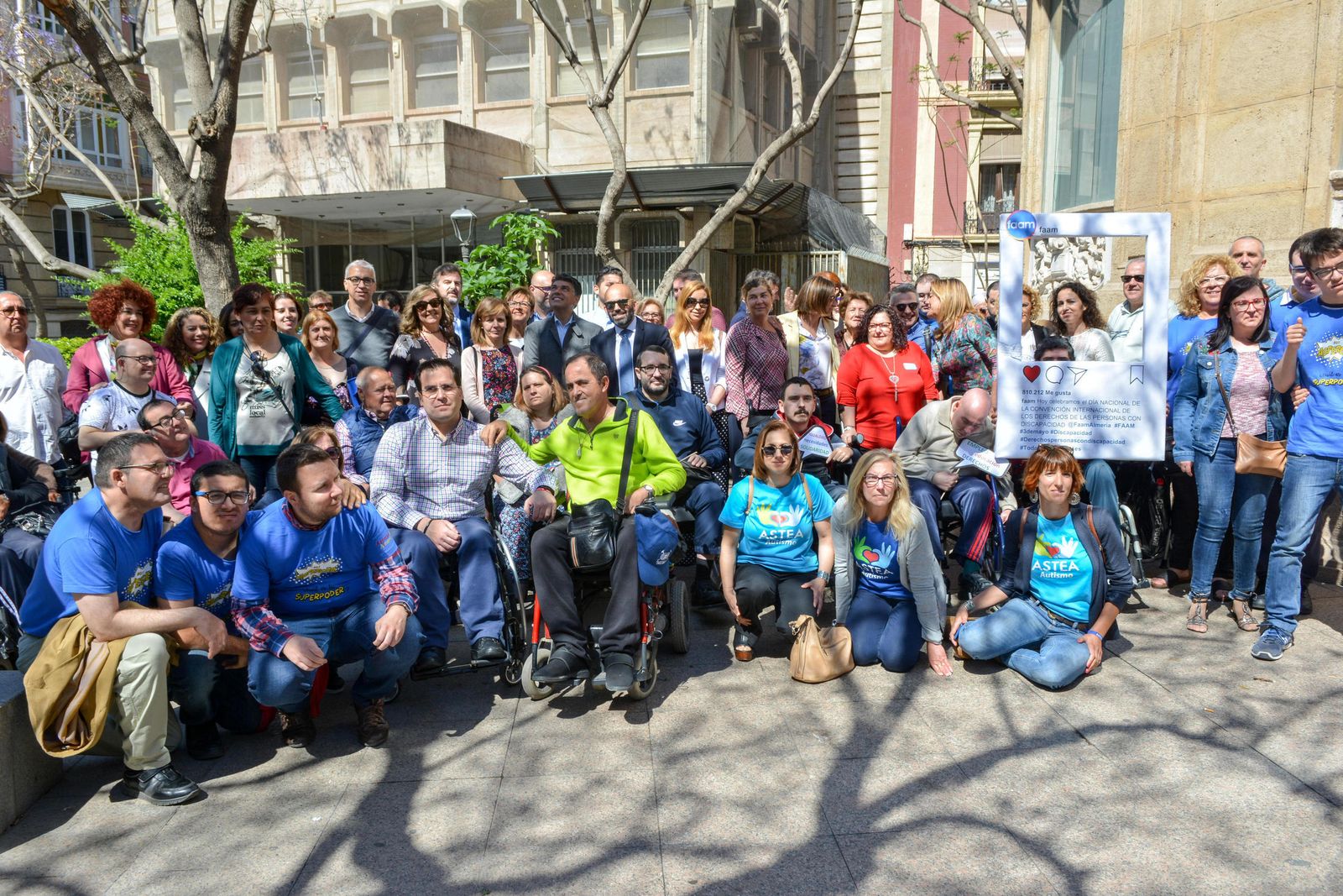 Evento celebrado el pasado año con motivo del Día Internacional de la Convención de los Derechos de las Personas con Discapacidad.