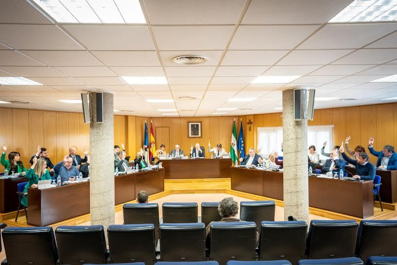 La Corporación Municipal se reunió este martes en sesión plenaria