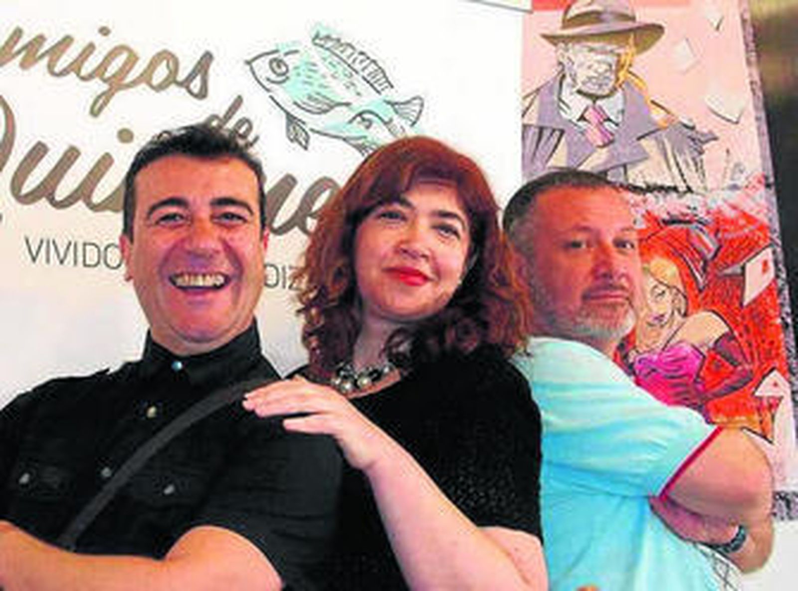 Macías, Ortega y García Larrondo unen con acierto humor y literatura.