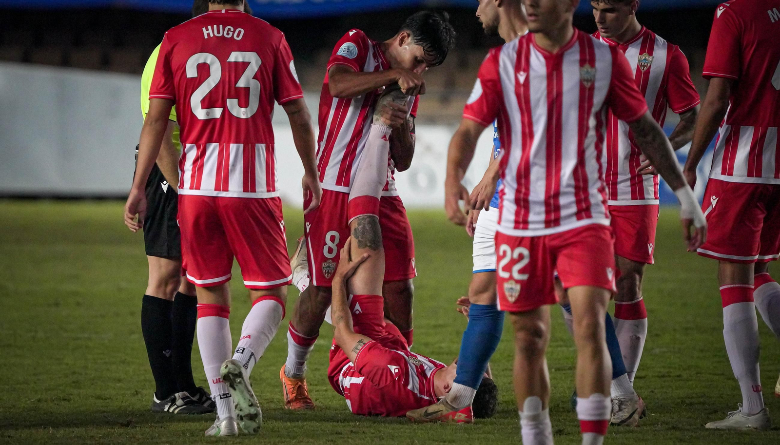 Imágenes del partido del Xerez DFC - Almería B