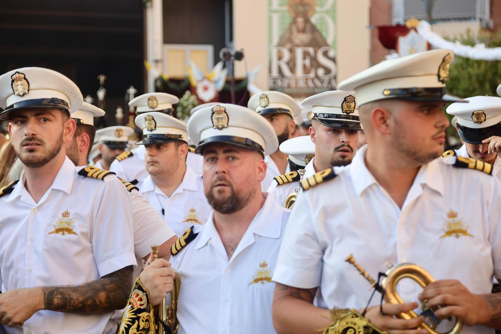 La procesión de la Virgen en Cruz de Humilladero por sus 25 años, en fotos