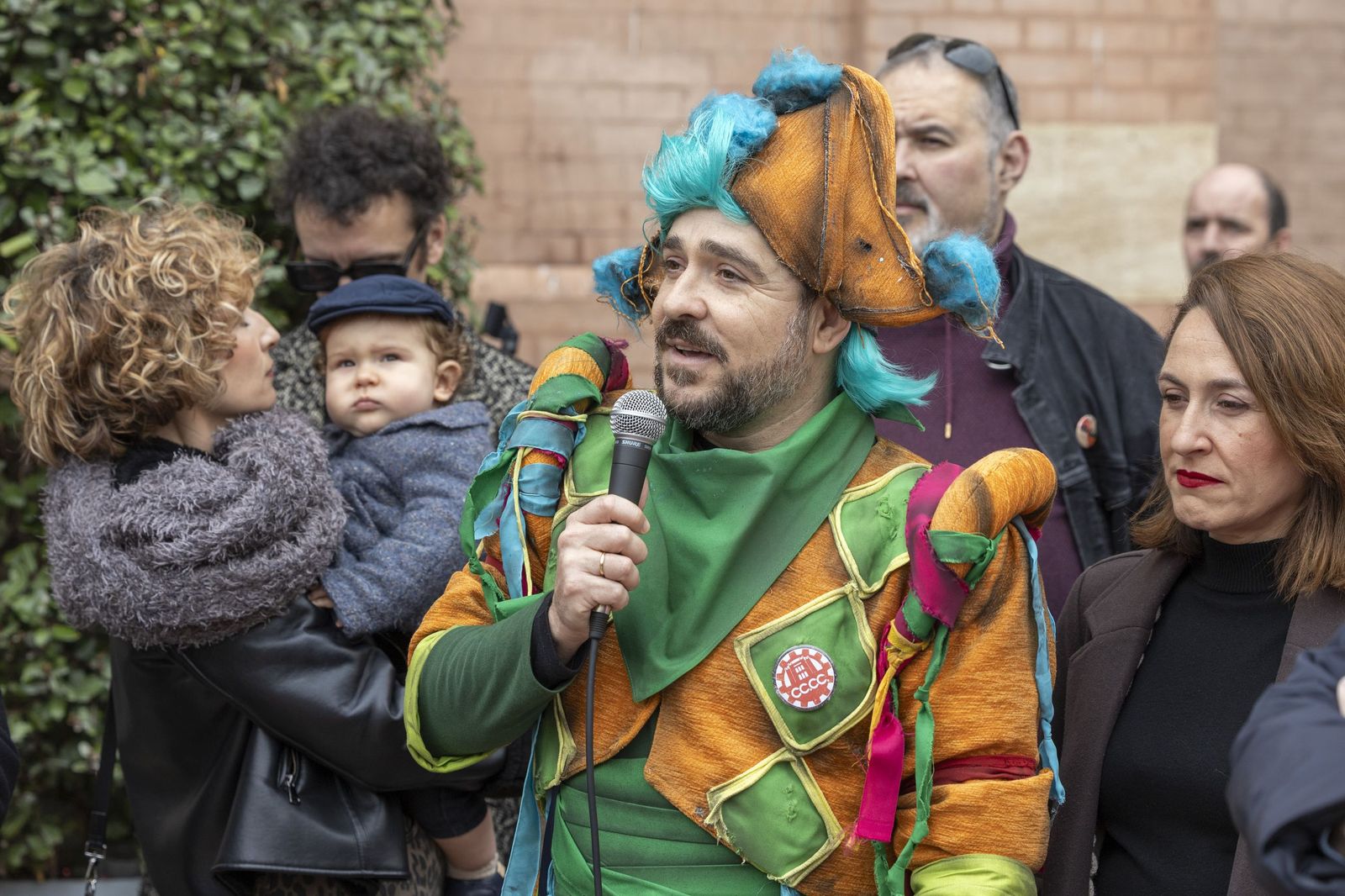 Las imágenes del acto de descubrimiento de la estrella dedicada a Julio Pardo en el Paseo de la Fama del Carnaval de Cádiz