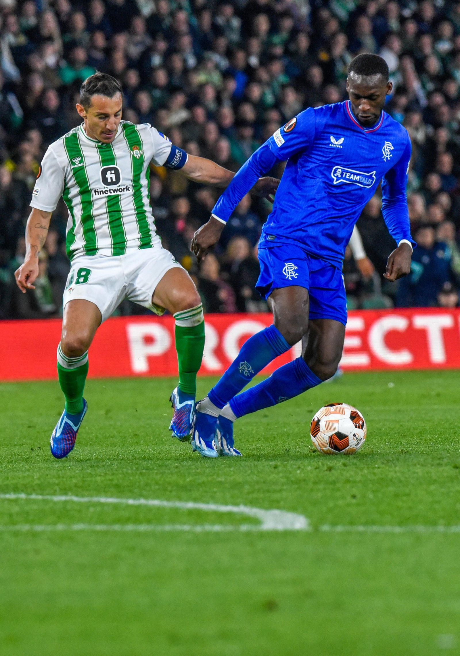 Las imágenes del Real Betis-Rangers FC