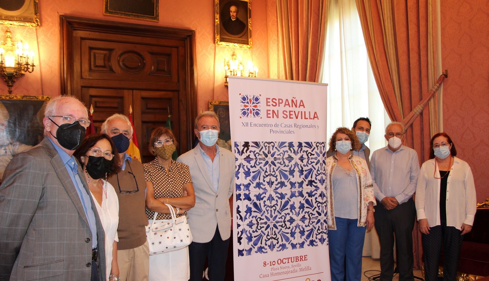 Presentación del XII Encuentro de Casas Regionales y Provinciales.