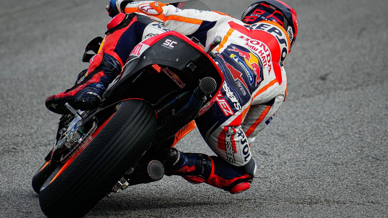 Marc Márquez, tercero en la primera jornada de entrenamientos.