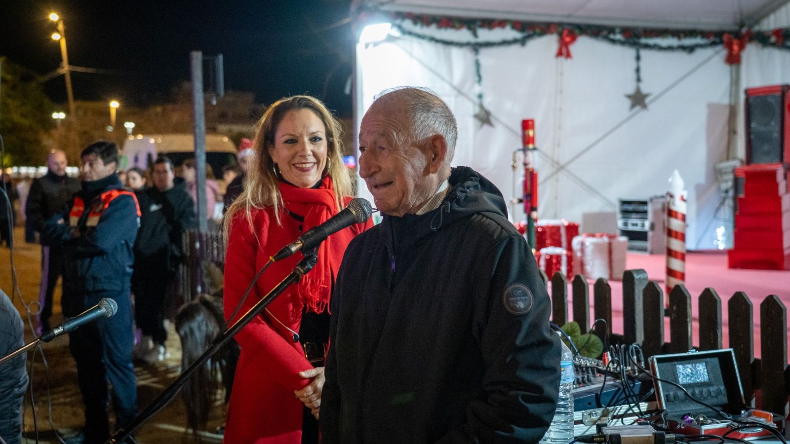 Gabriel Amat asistió a este Encuentro Navideño.