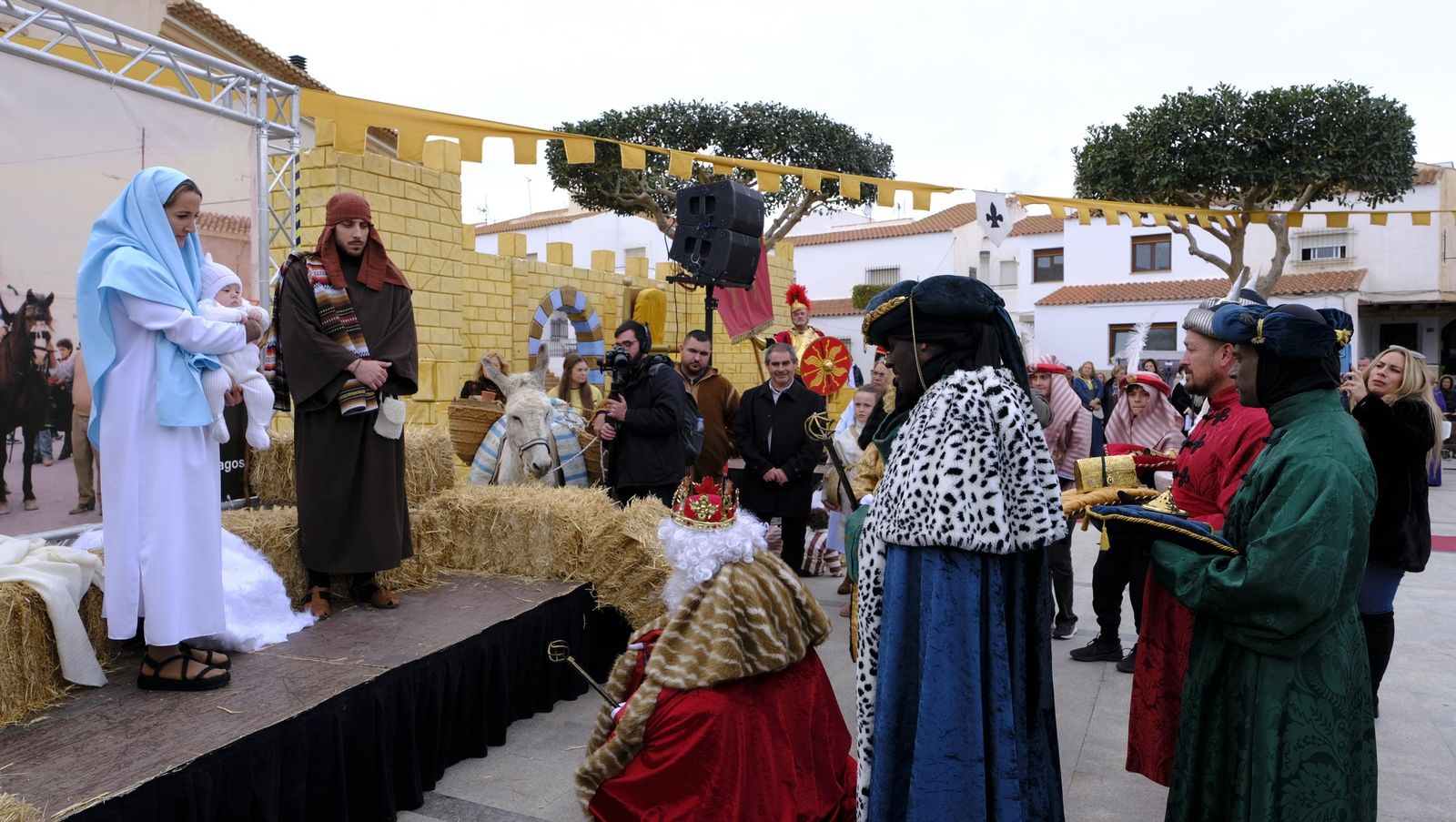 El Auto de los Reyes Magos de Los Gallardos, en imágenes