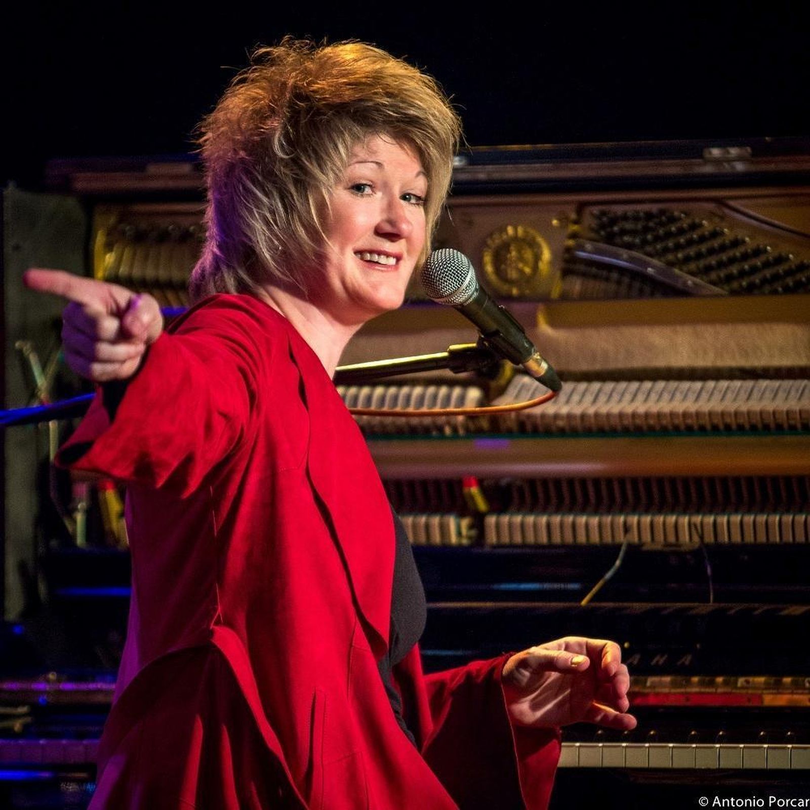 1. El guitarrista Jesse Van Ruller. 2. La pianista Dena DeRose. 3.El teclista Bruce Barth. 4. El saxofonista Ralph Moore.