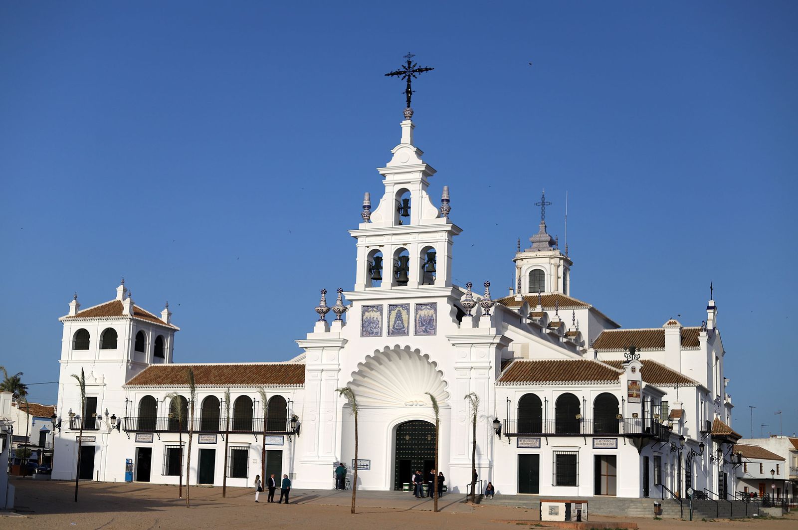 La ermita de El Rocío.