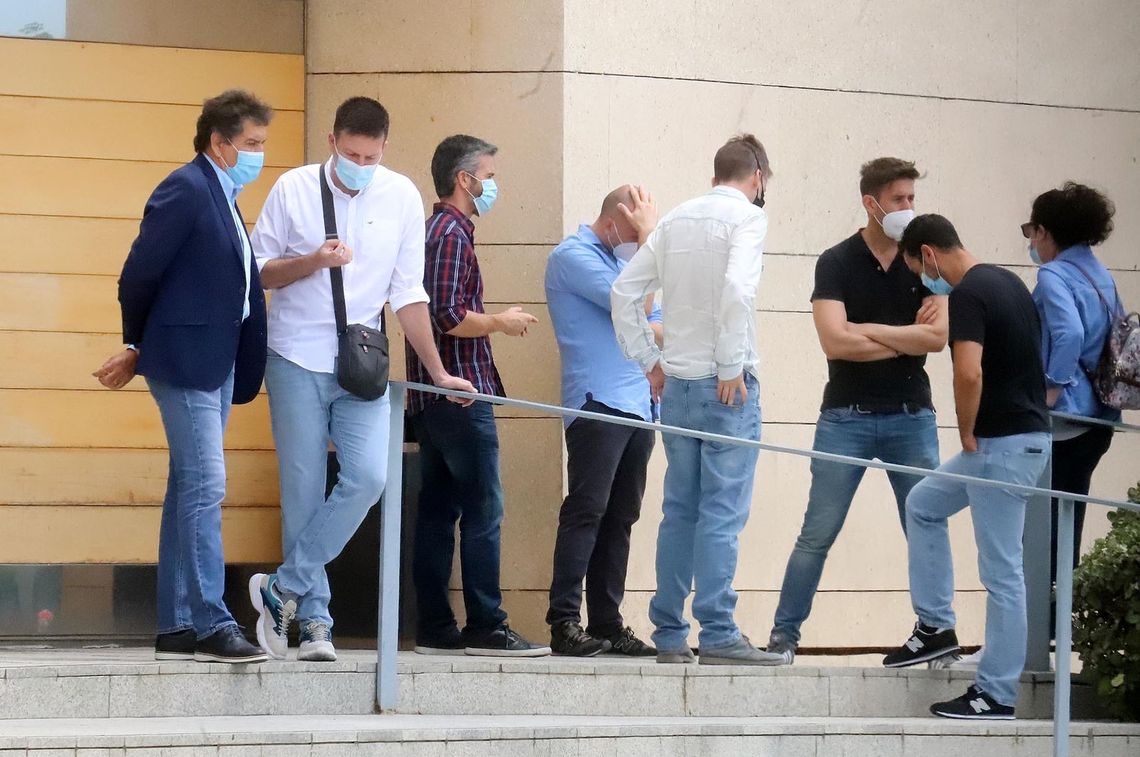 Imágenes de las muestras de condolencia por el fallecimiento de Francisco Mendoza