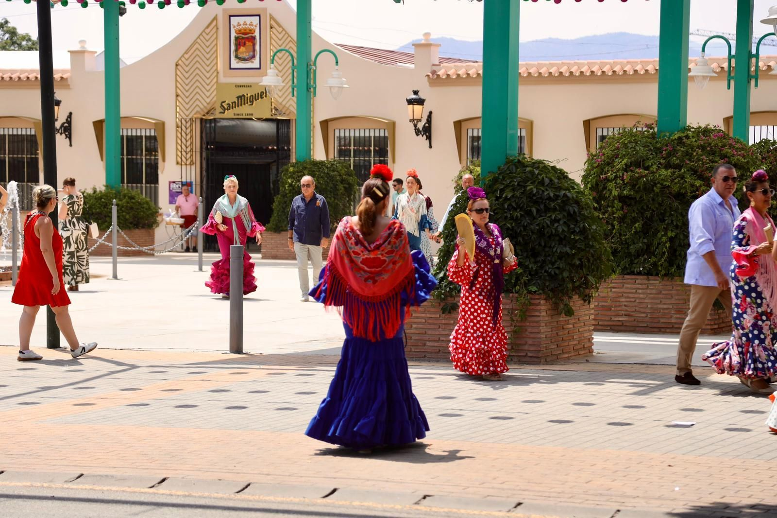 El domingo de Feria en el Real, en imágenes