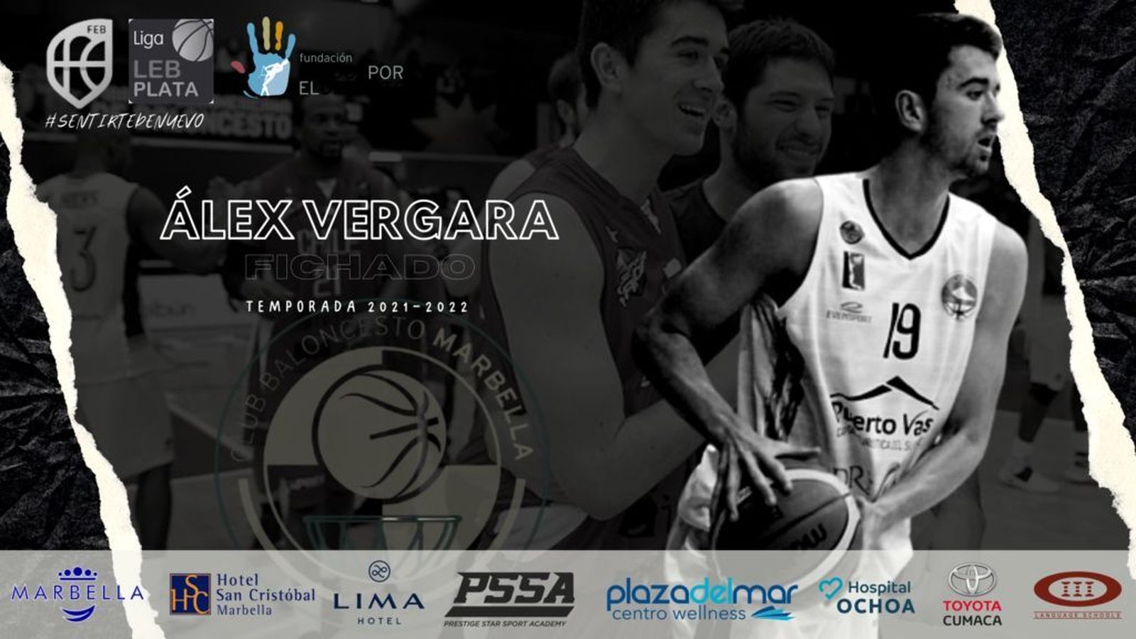 Álex Vergara, nuevo fichaje del CB Marbella.