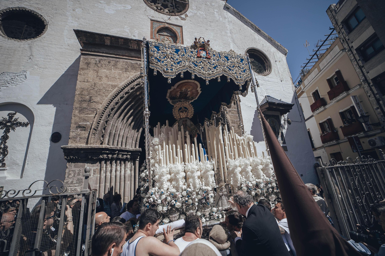 Las imágenes de la Hermandad del Carmen Doloroso en la Semana Santa de Sevilla 2023