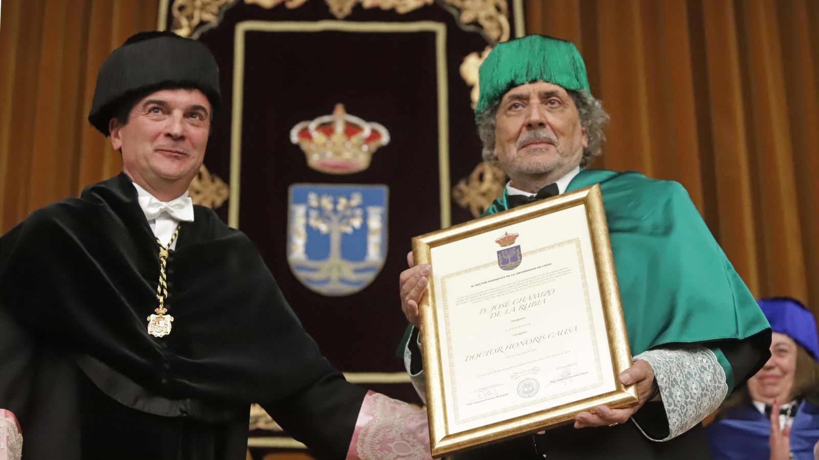 Investidura de Pepe Chamizo como Doctor Honoris Causa en imágenes