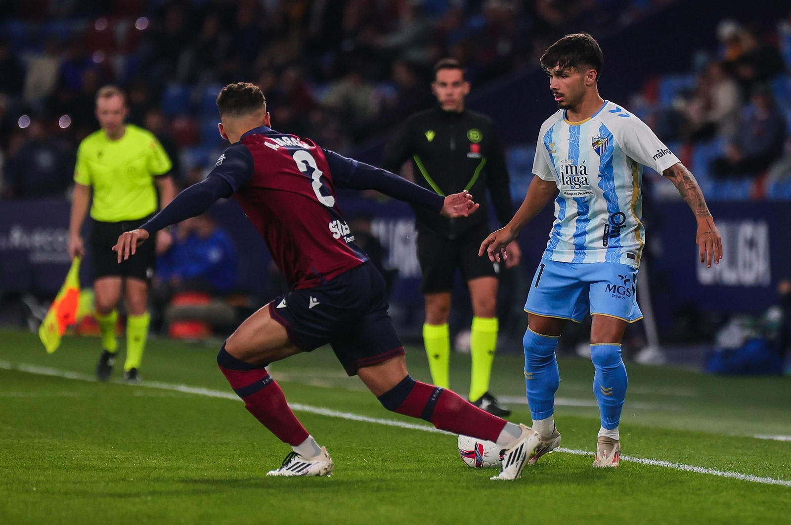 Las fotos del Levante-Málaga CF