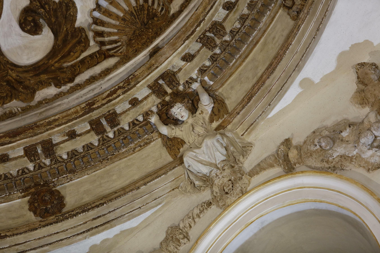 Imágenes de la cúpula del convento de la Merced