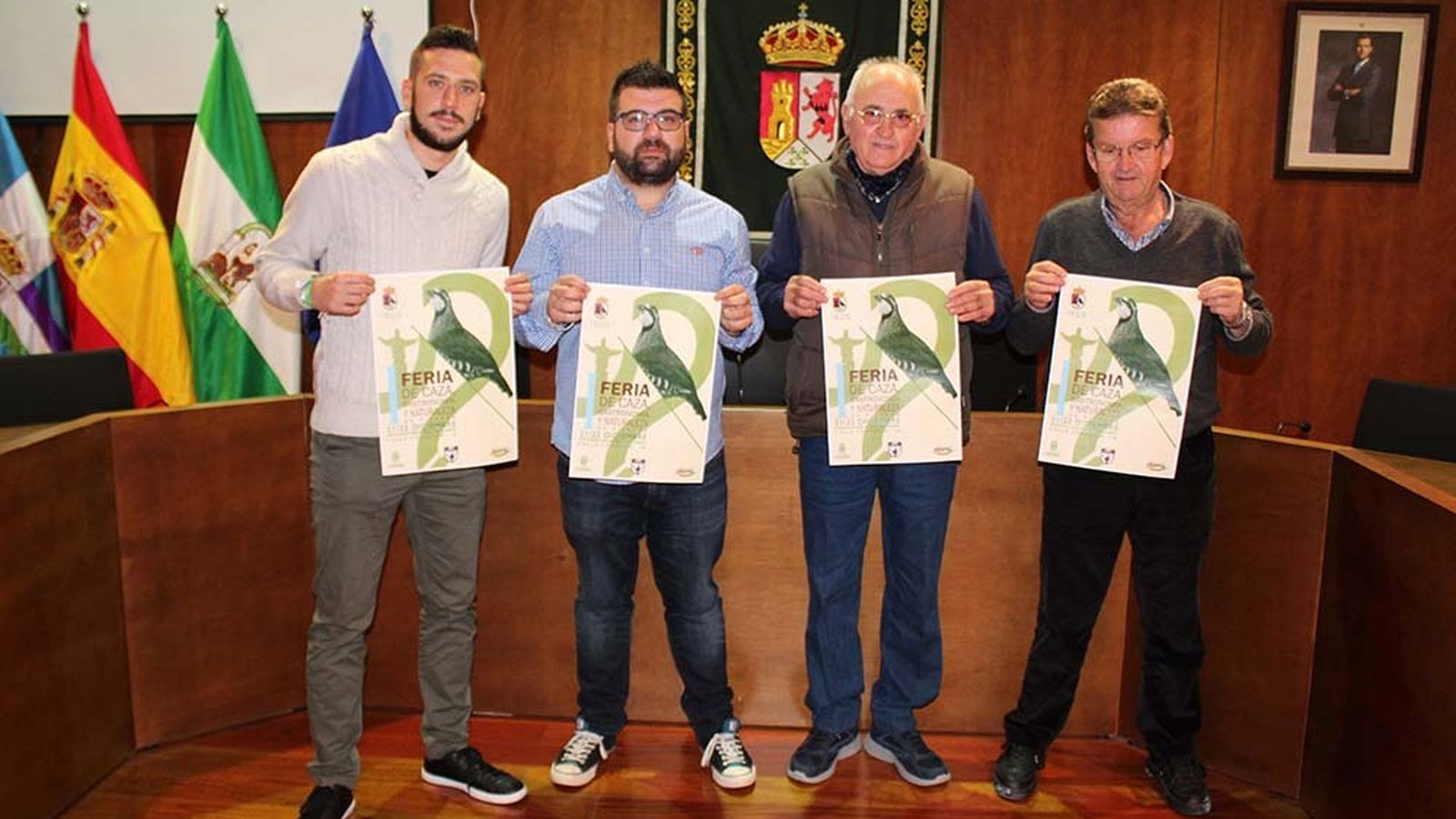 Presentación de la Feria de la Caza de Pizarra.