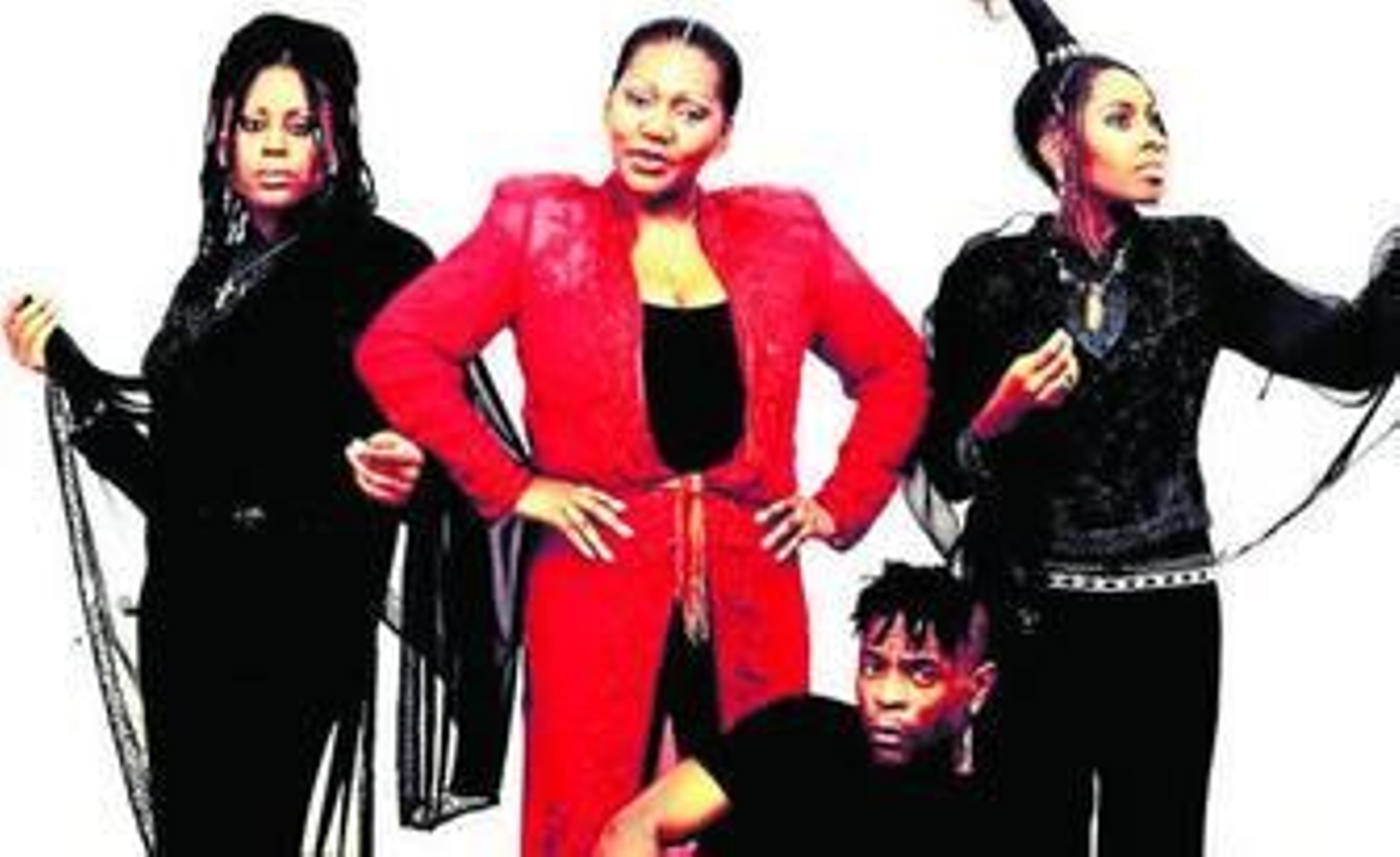 La legendaria banda Boney M en una imagen promocional.