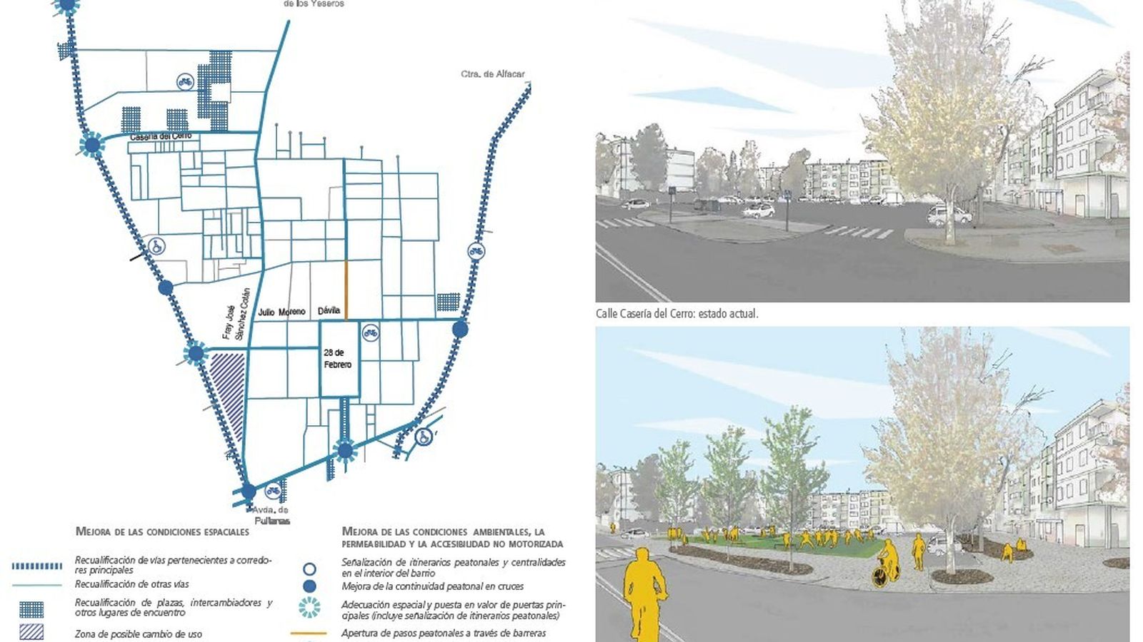 Intervención completa en Almanjáyar con el cambio de Casería del Cerro.