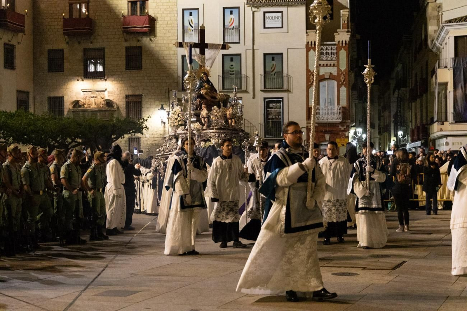 La Legión y el Cristo de la Buena Muerte es uno de los binomios de la Semana Santa.