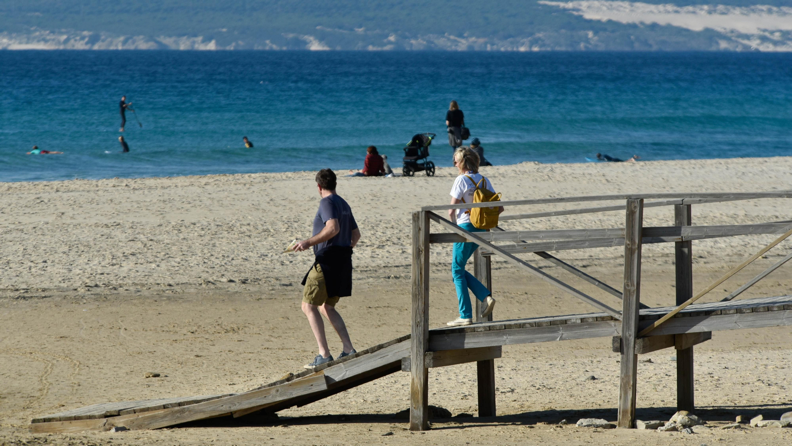 Día de Reyes de sol y playa en Tarifa
