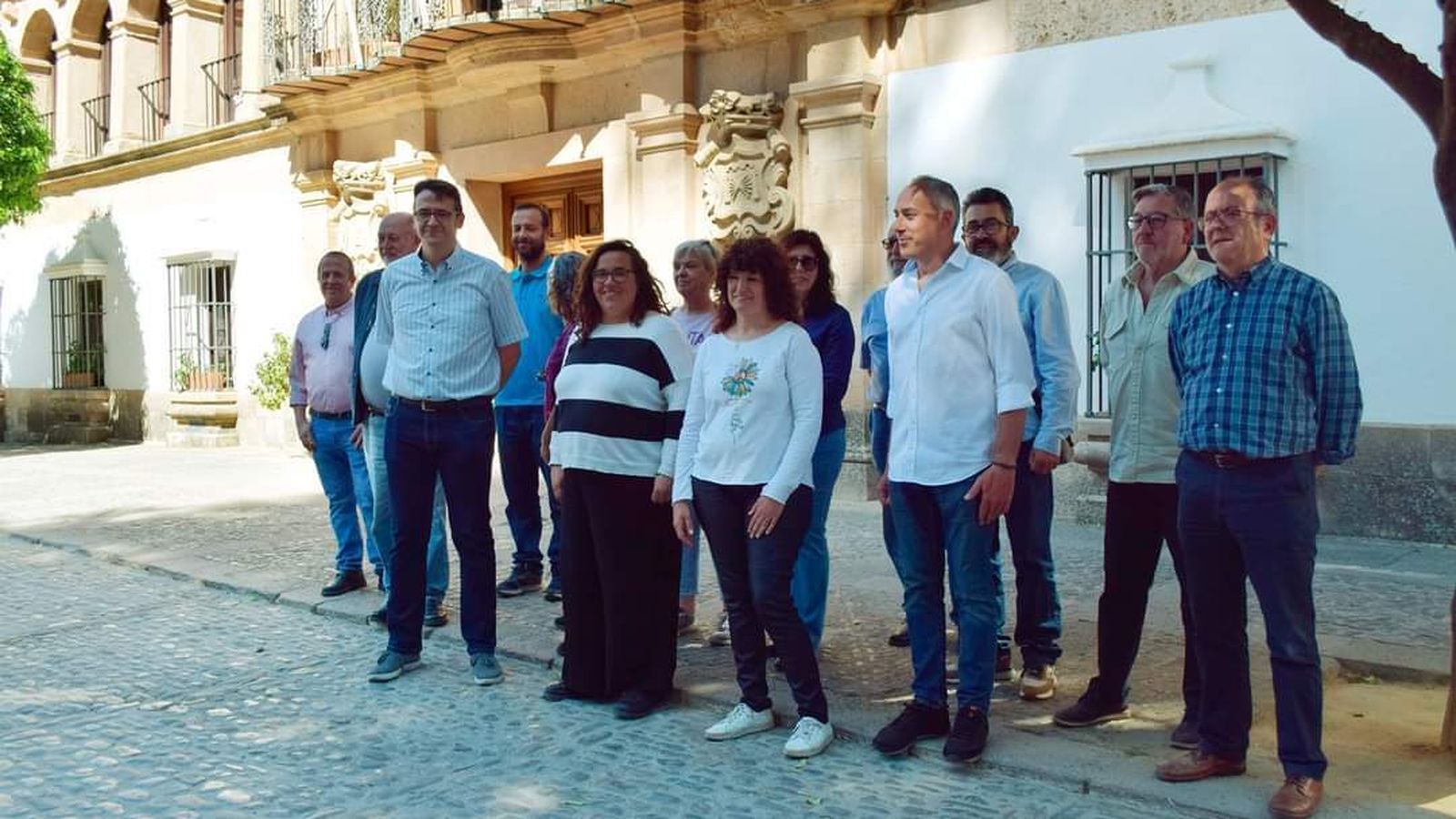 Candidatura de la coalición de izquierdas.