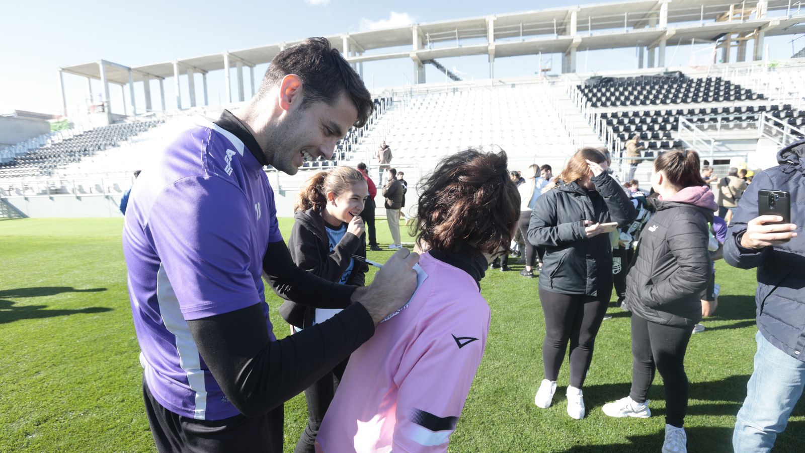 Las fotos de la jornada de convivencia de la Balona con su afición