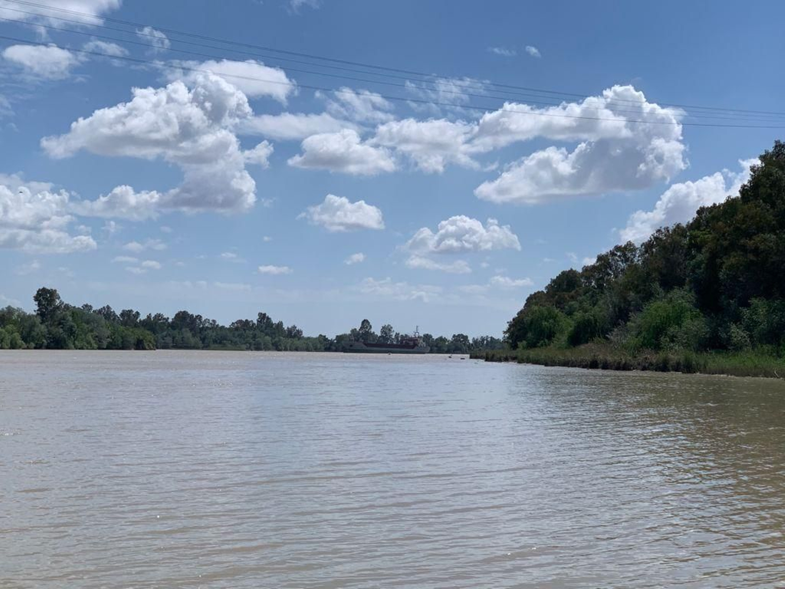 Travesía en barco por el Guadalquivir