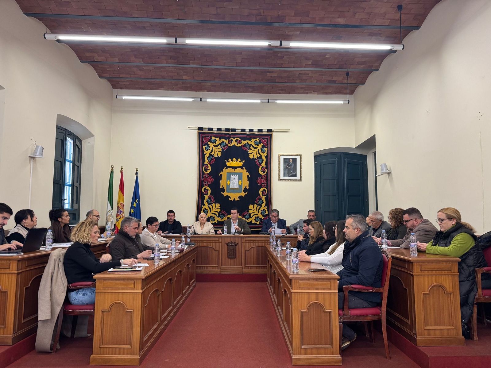 Pleno del Ayuntamiento de Níjar.