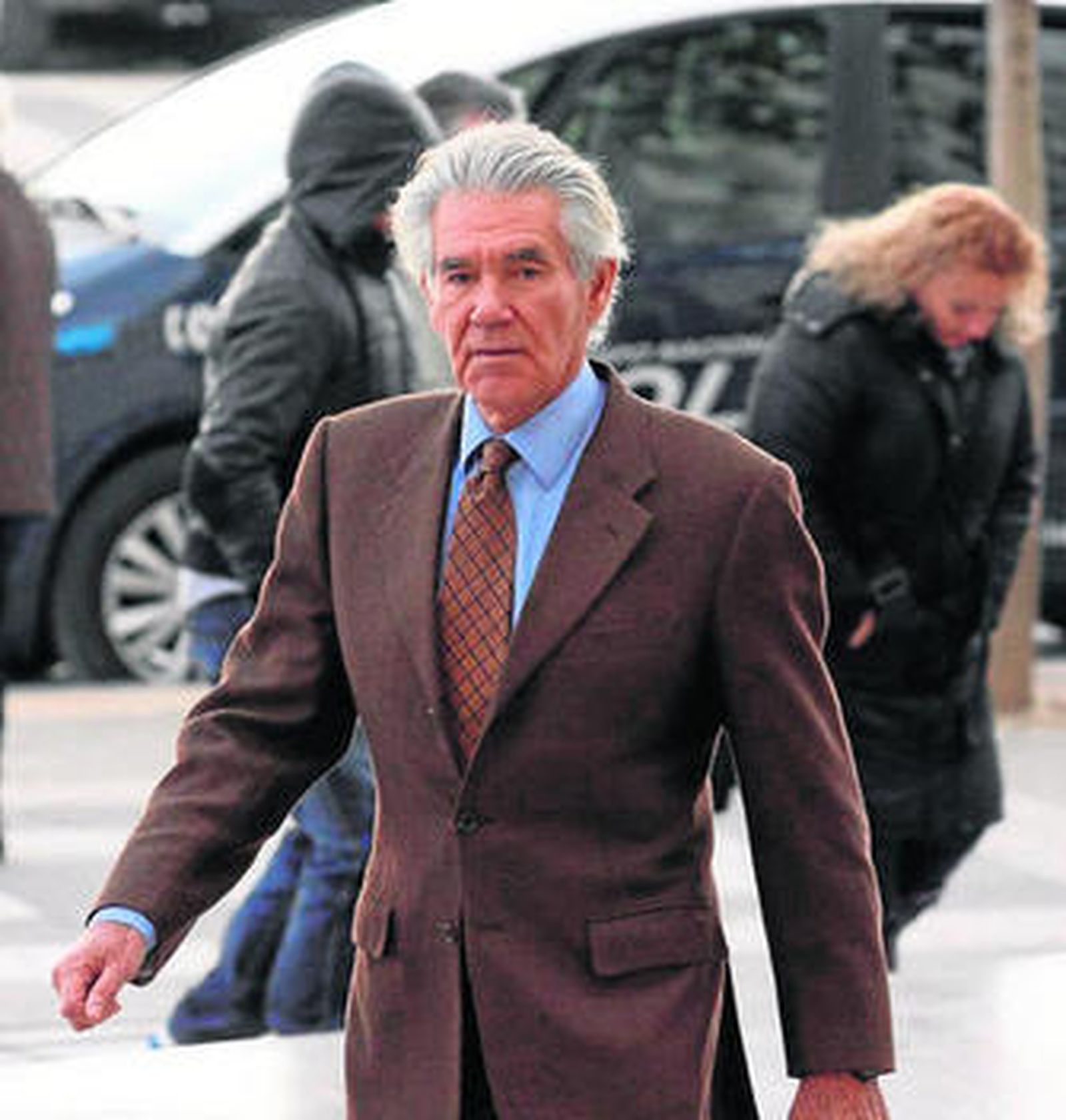 José Ávila Rojas, esta semana a la entrada de la Audiencia.