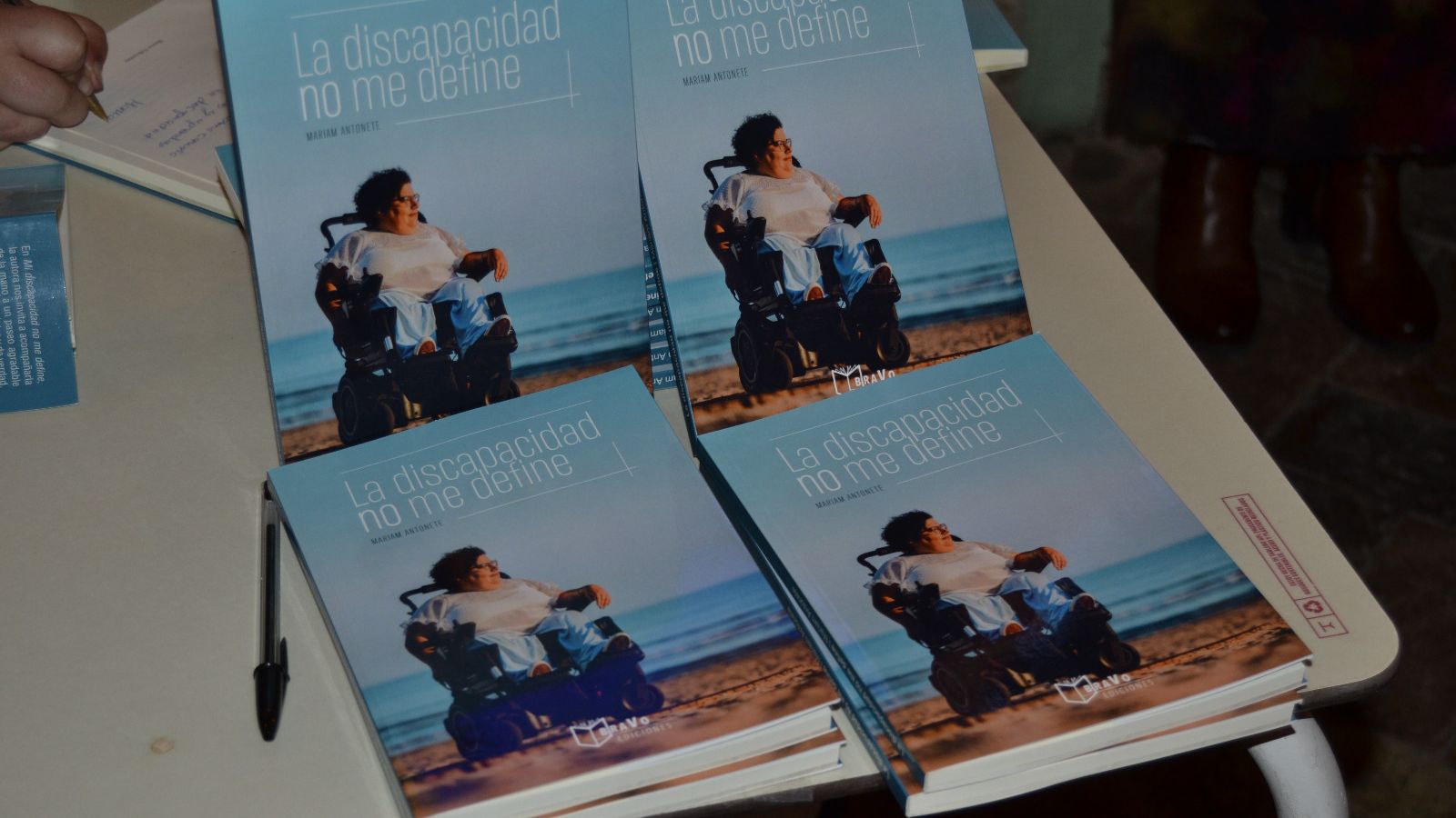 Autobiografía 'La discapacidad no me define'.