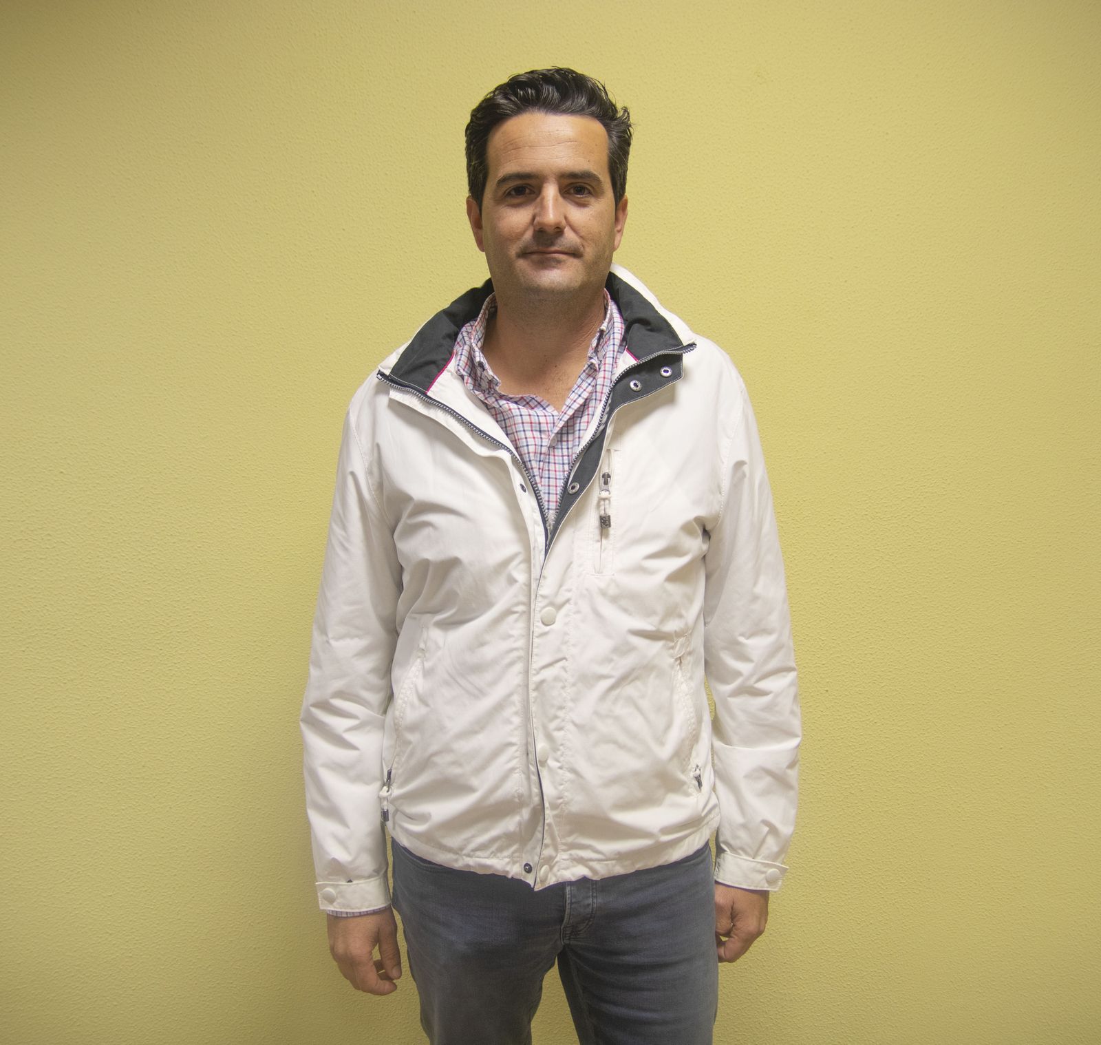 Romualdo Macías, en su despacho.