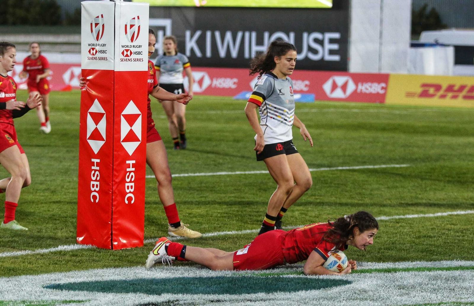 El primer día de las HSBC World Rugby Sevens Series, en fotos