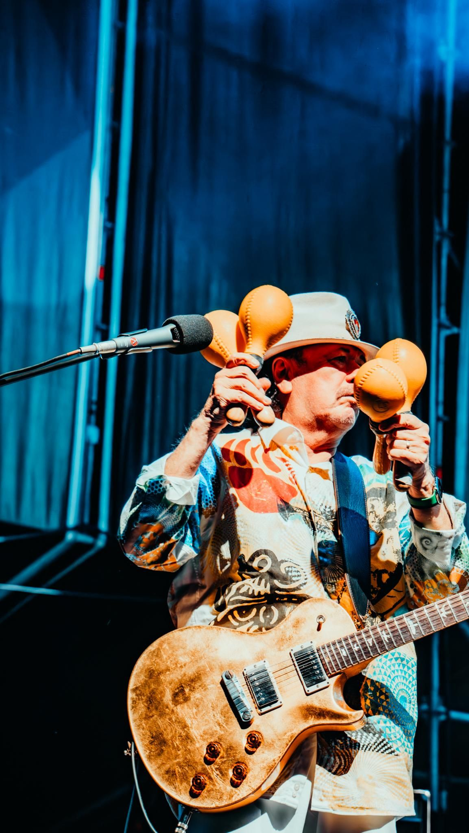Las imágenes del concierto de Carlos Santana en Tío Pepe Festival en Jerez
