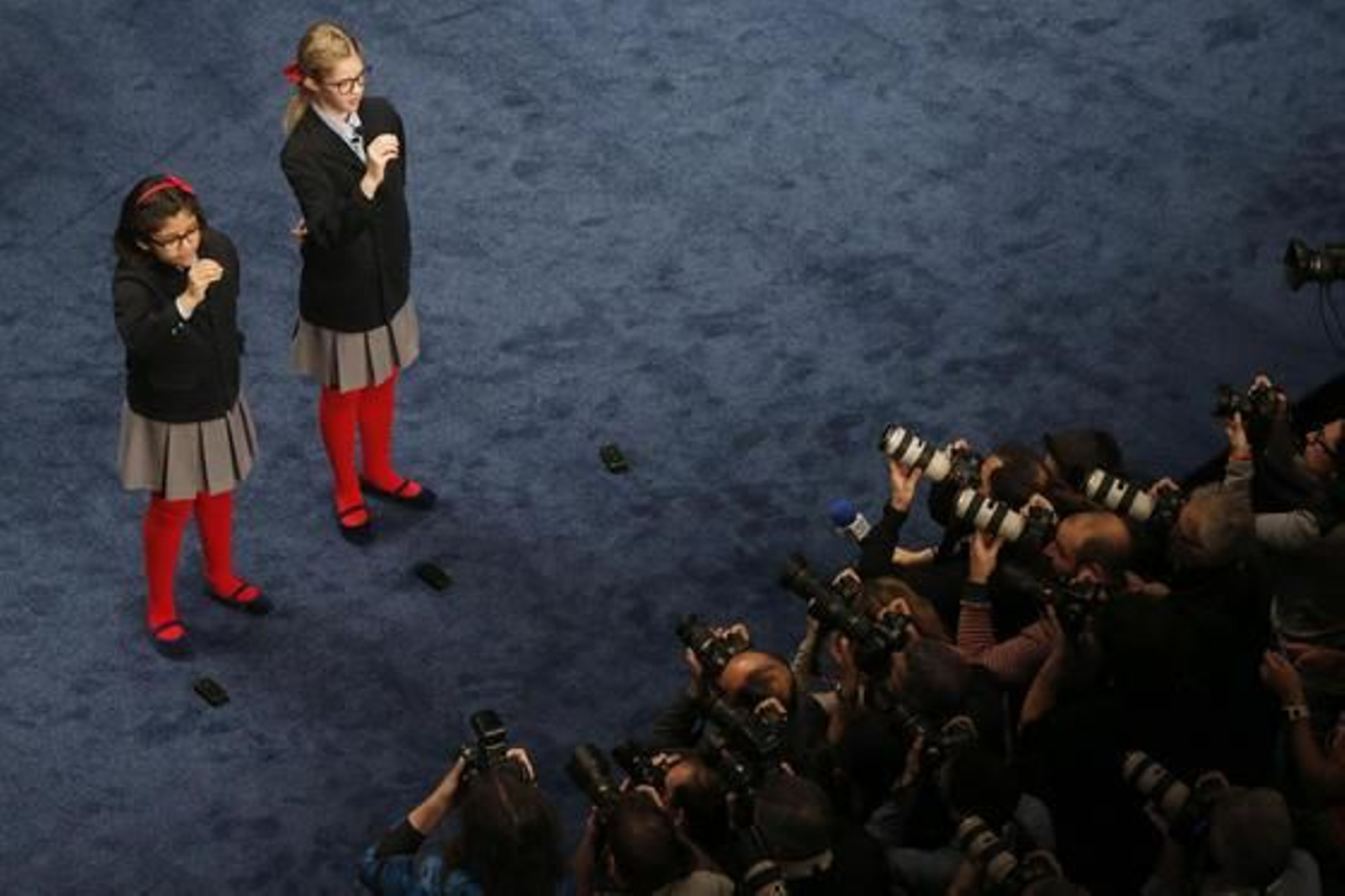 Sale el Gordo.

Foto: EFE