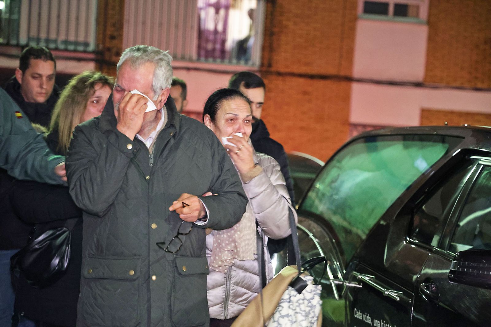 Las Fotografías de la llegada de la familia Zamorano Álvarez, fallecidos en el Alvia a Huelva