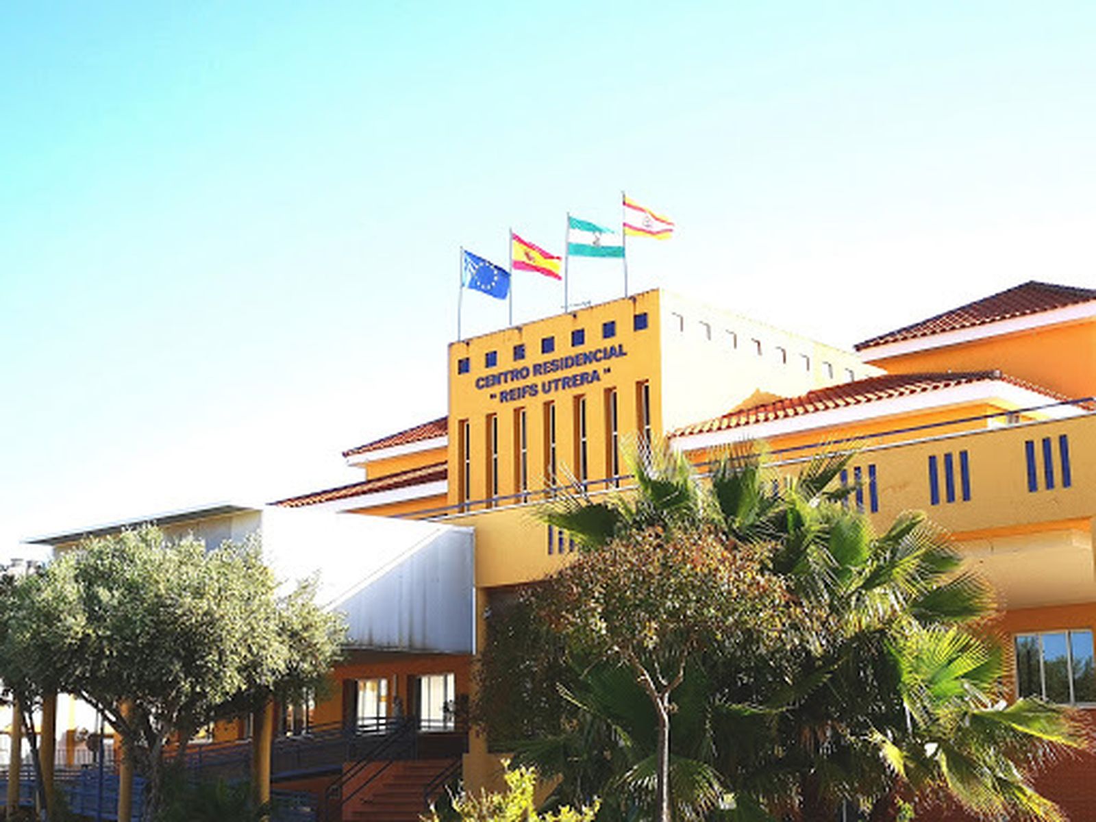 La residencia de Utrera, situada en el barrio de La Mulata.