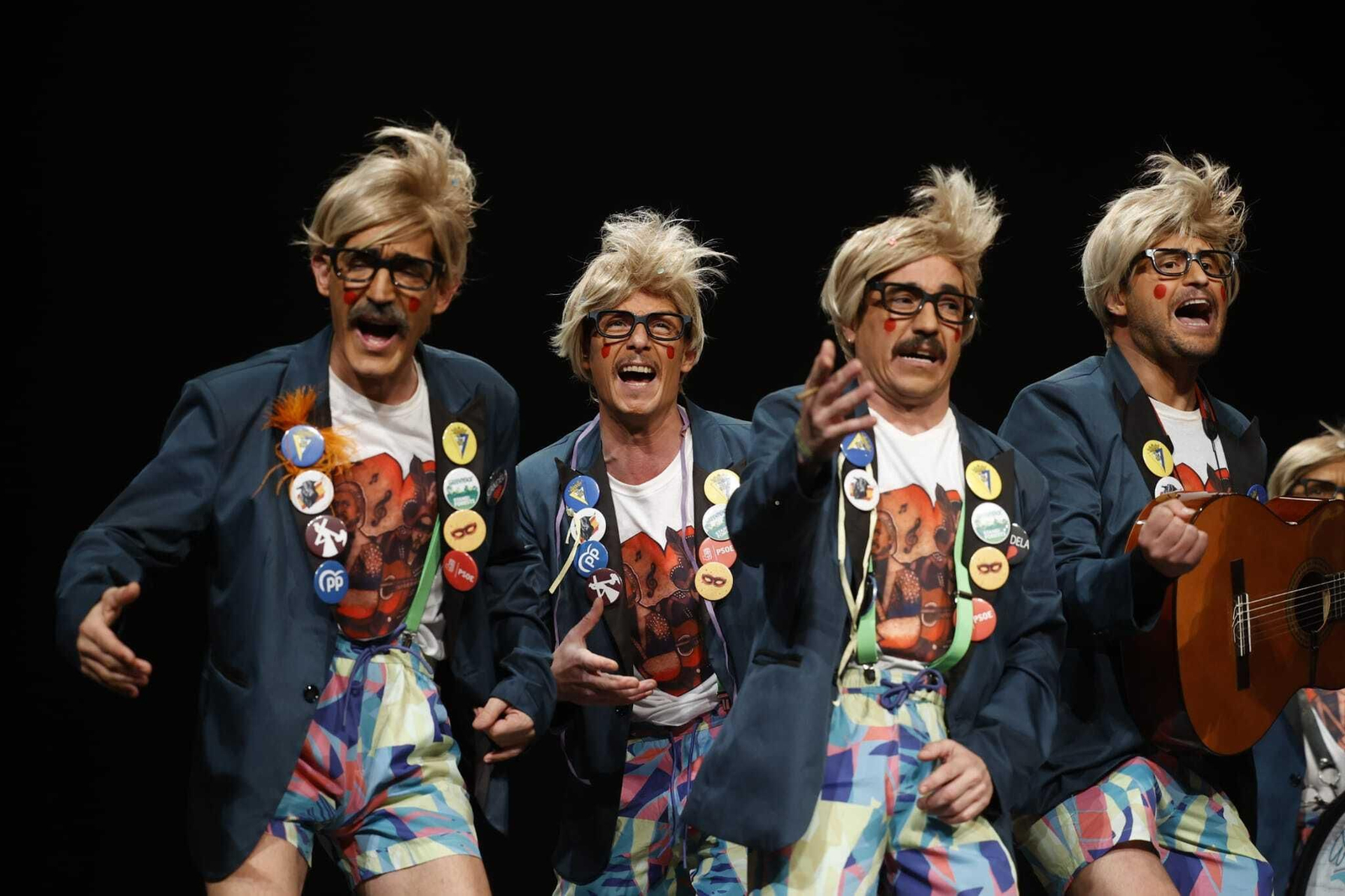 Chirigota 'Cádiz qué bonita eres, los bipolares'.