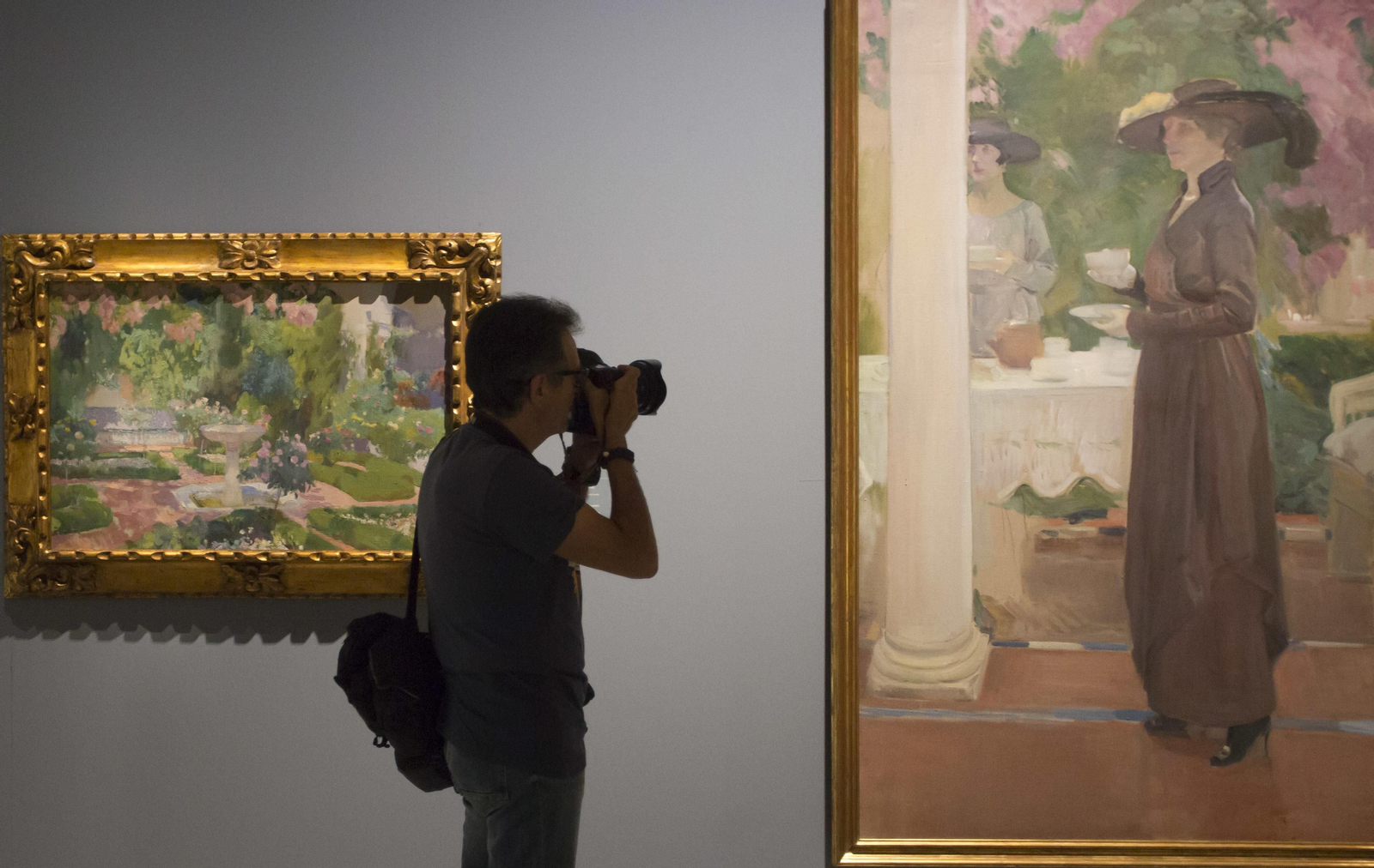 Las imágenes de la exosición de Joaquín Sorolla en CaixaFórum