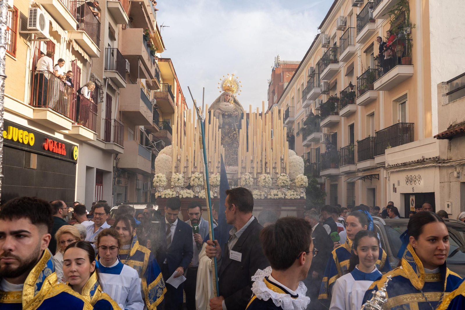 Imágenes de la procesión de la Virgen del Prado