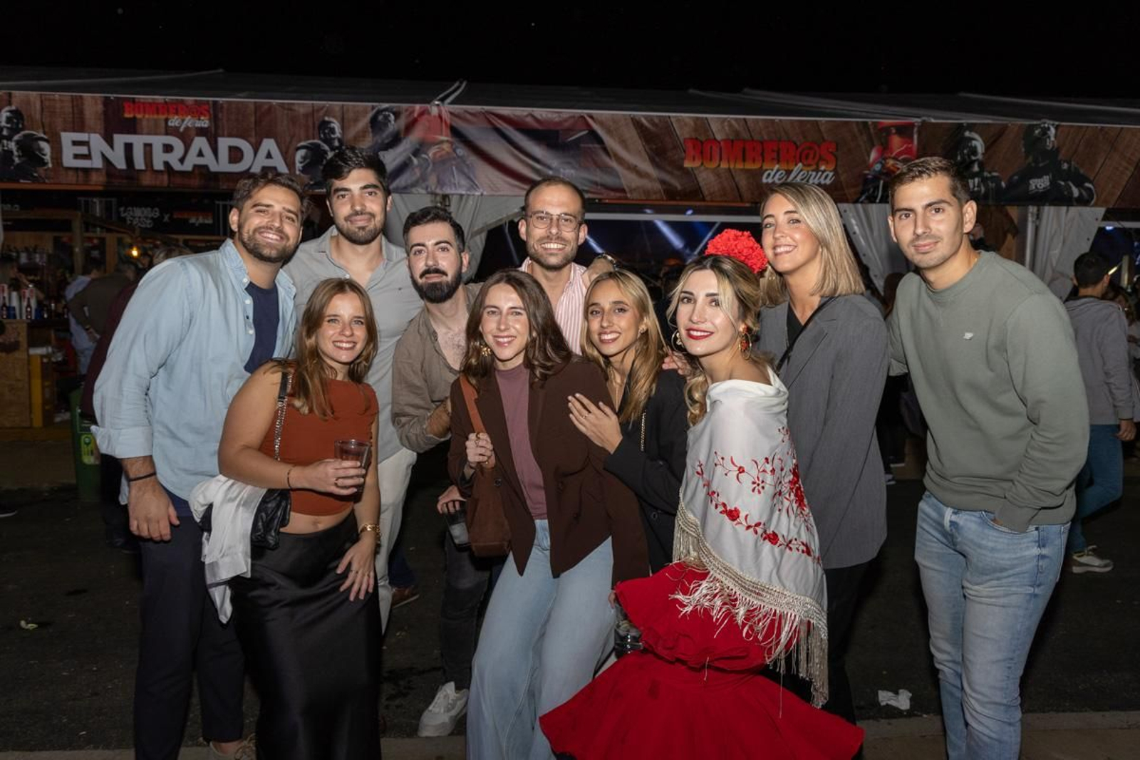 Feria de San Lucas por la noche, en imágenes