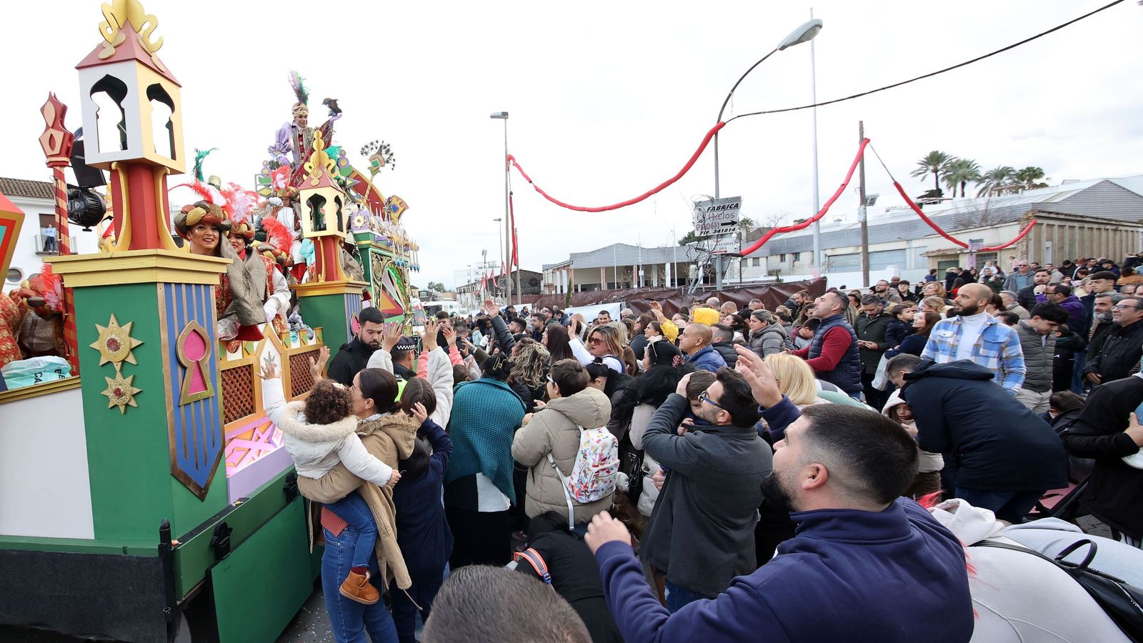 Imágenes de la cabalgata del Cartero Real de Jerez