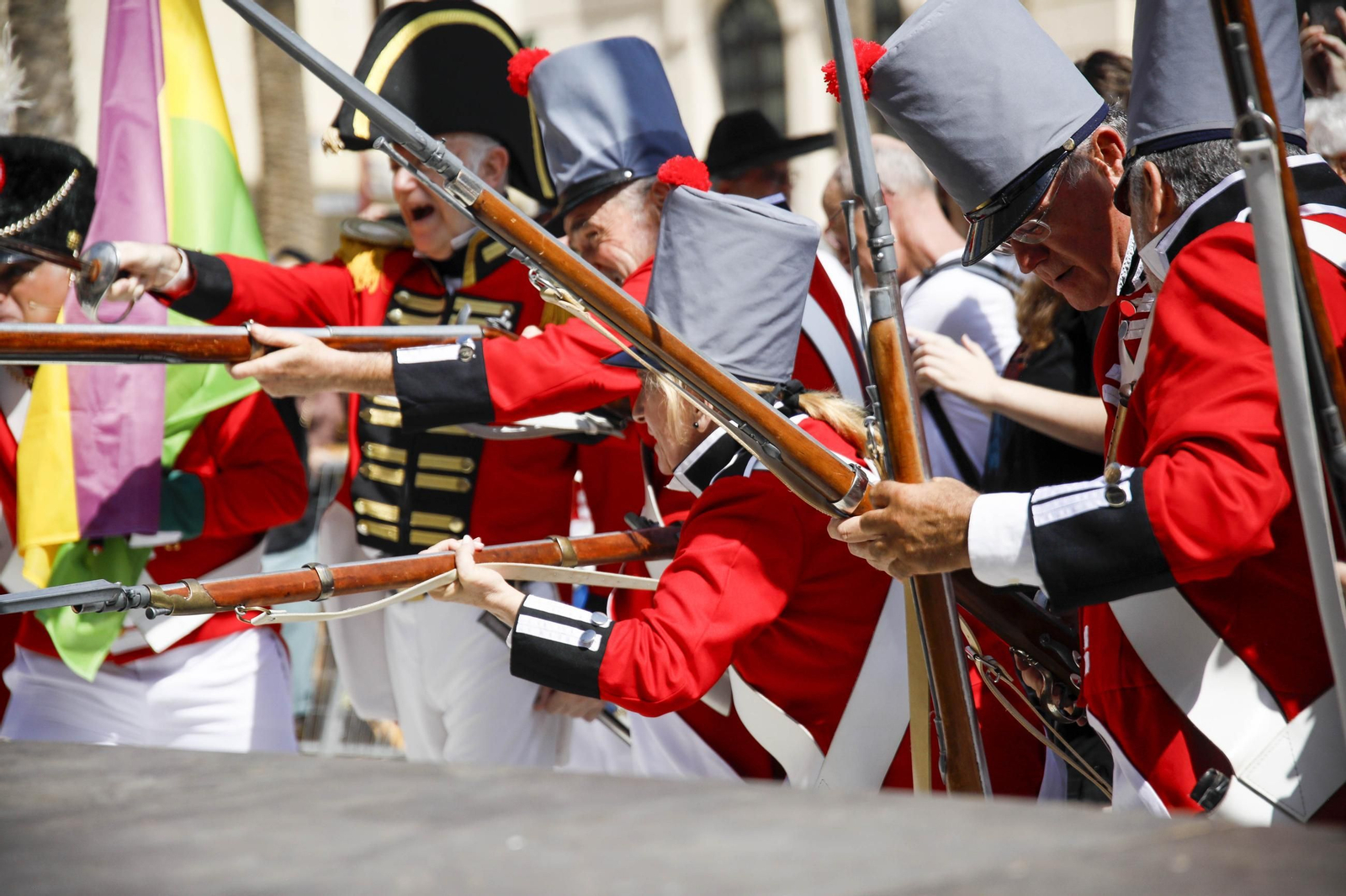 Las mejores imágenes de la recreación histórica de Los Coloraos