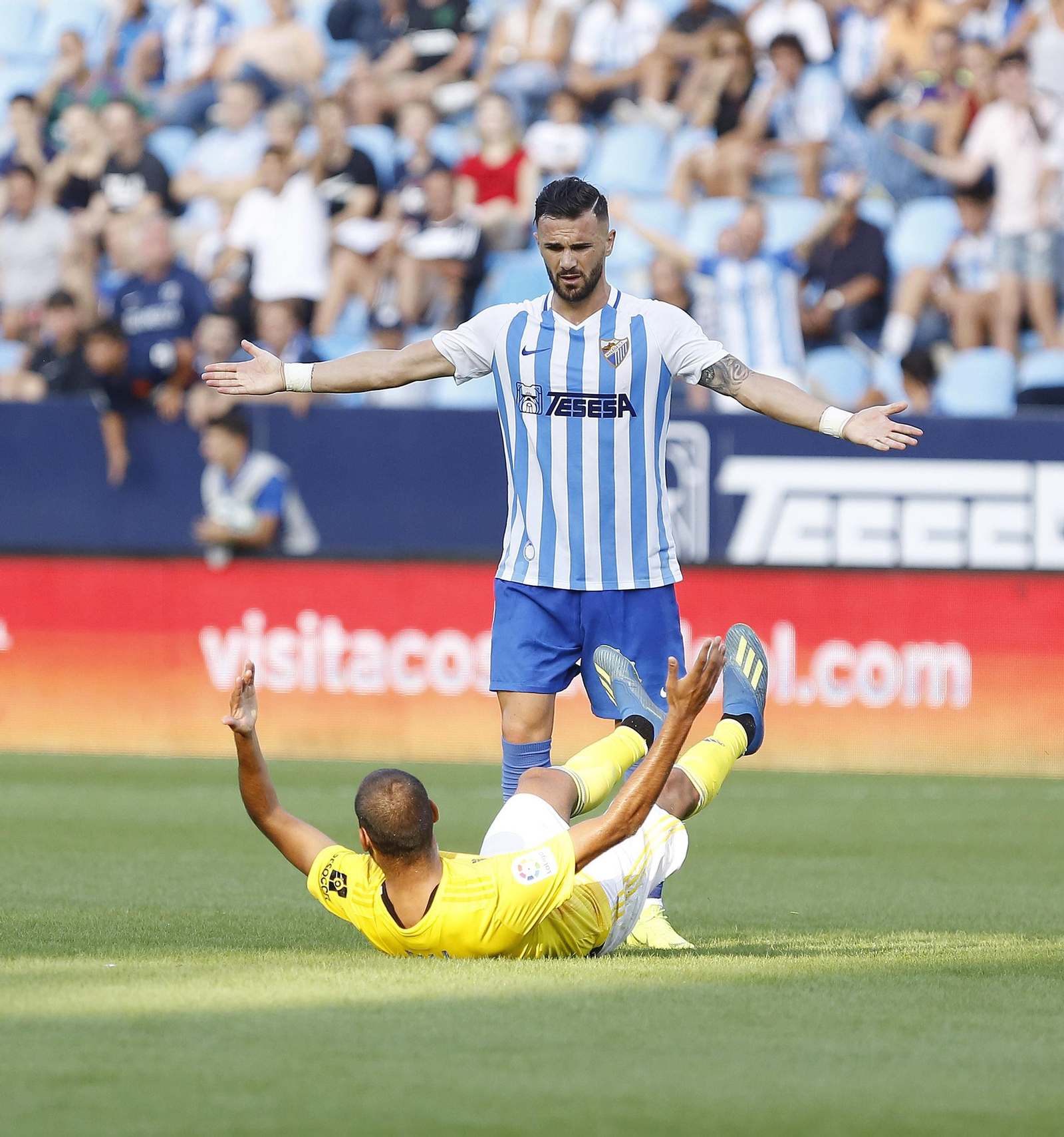 Las fotos del Málaga CF - Cádiz