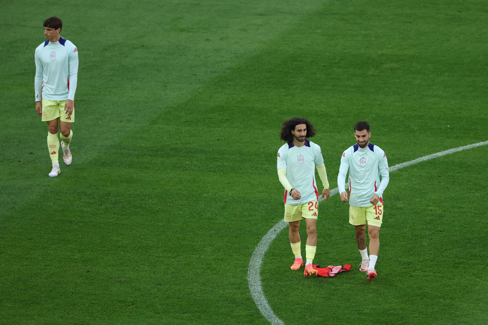 Las fotos del Albania - España