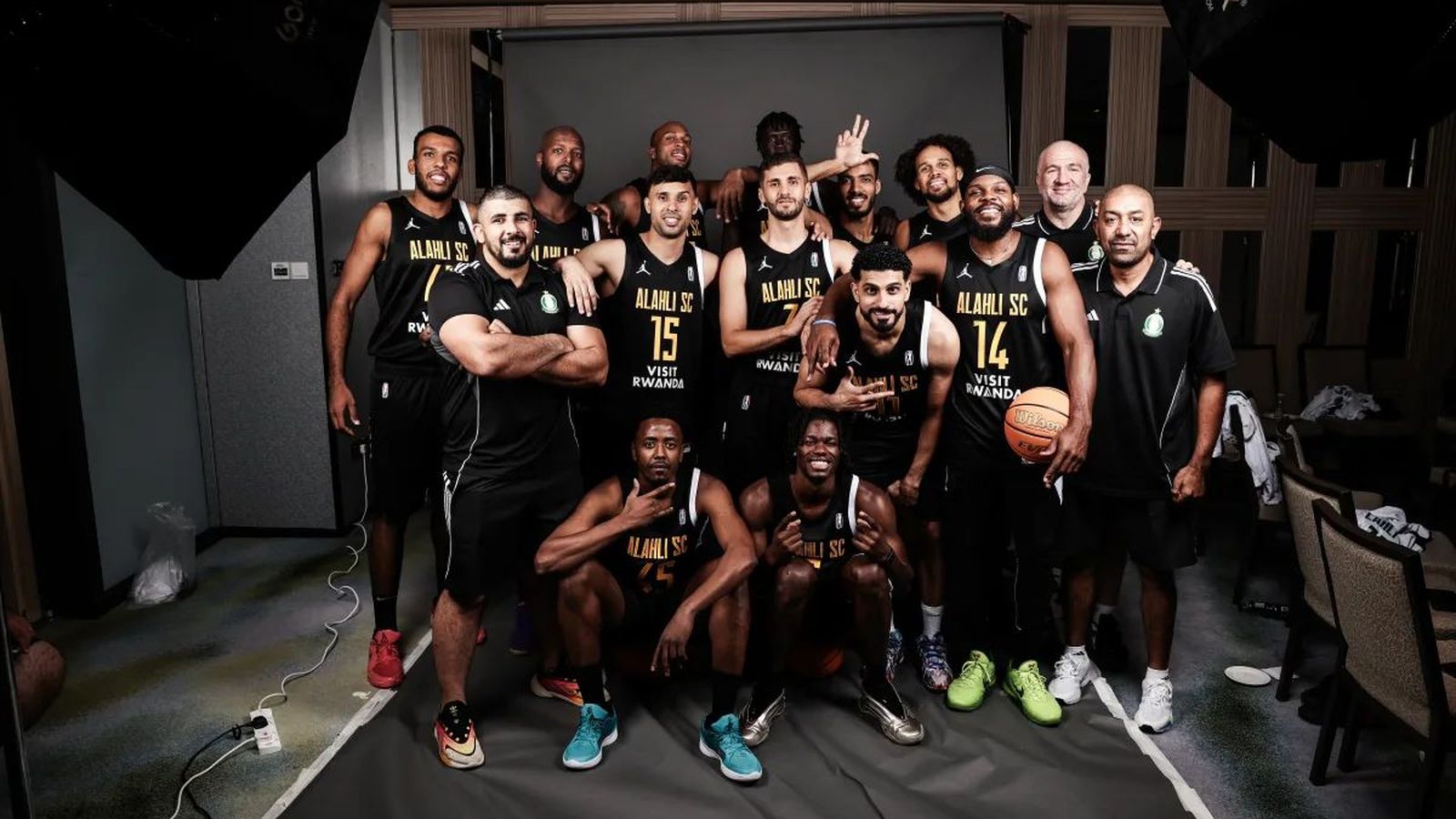 La plantilla del Al Ahli.