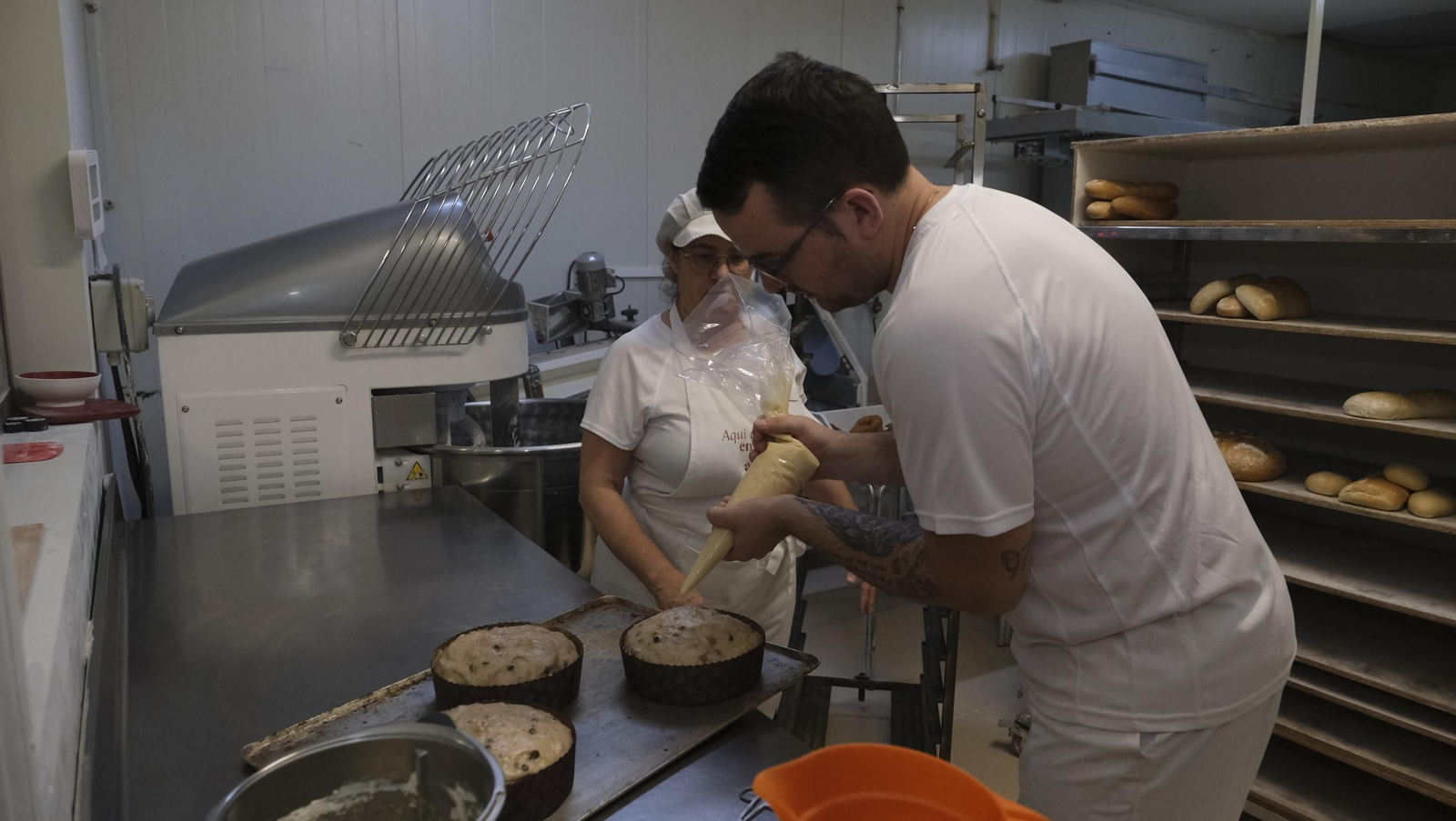 El 'mejor panetone', hecho en Alcolea, en imágenes